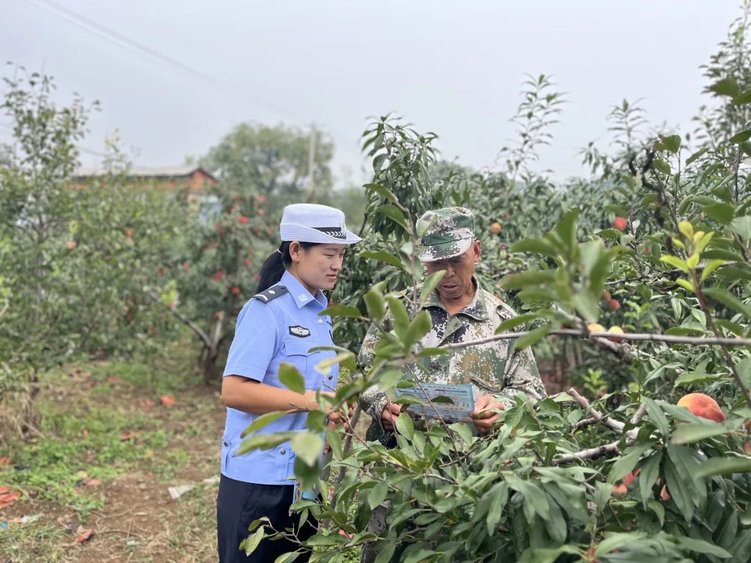 赞皇交警走进乡村桃园7.jpg