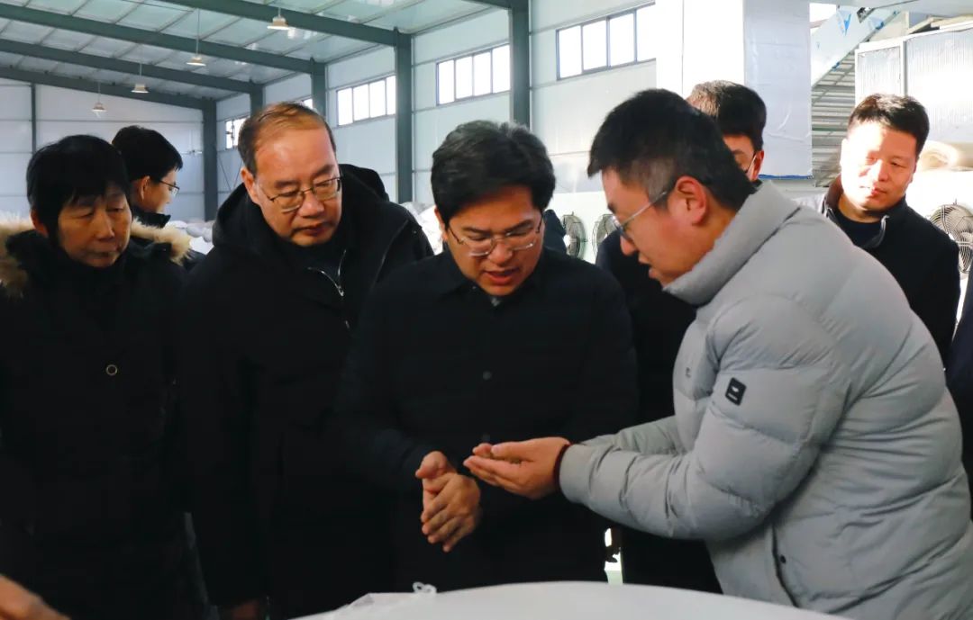 陈宏锋到赞皇县冀冠酸枣仁有限公司调研